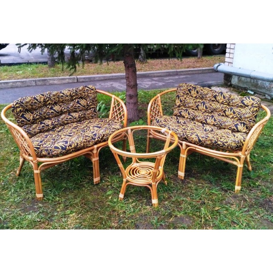 Комплект мебели из бамбука