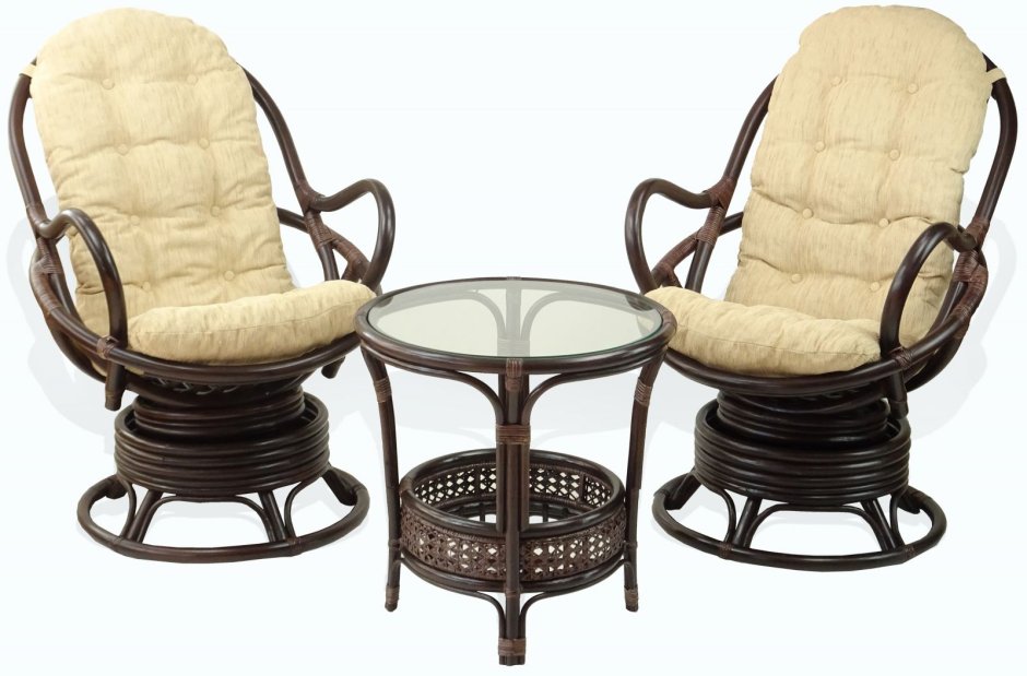 Кресло из ротанга java