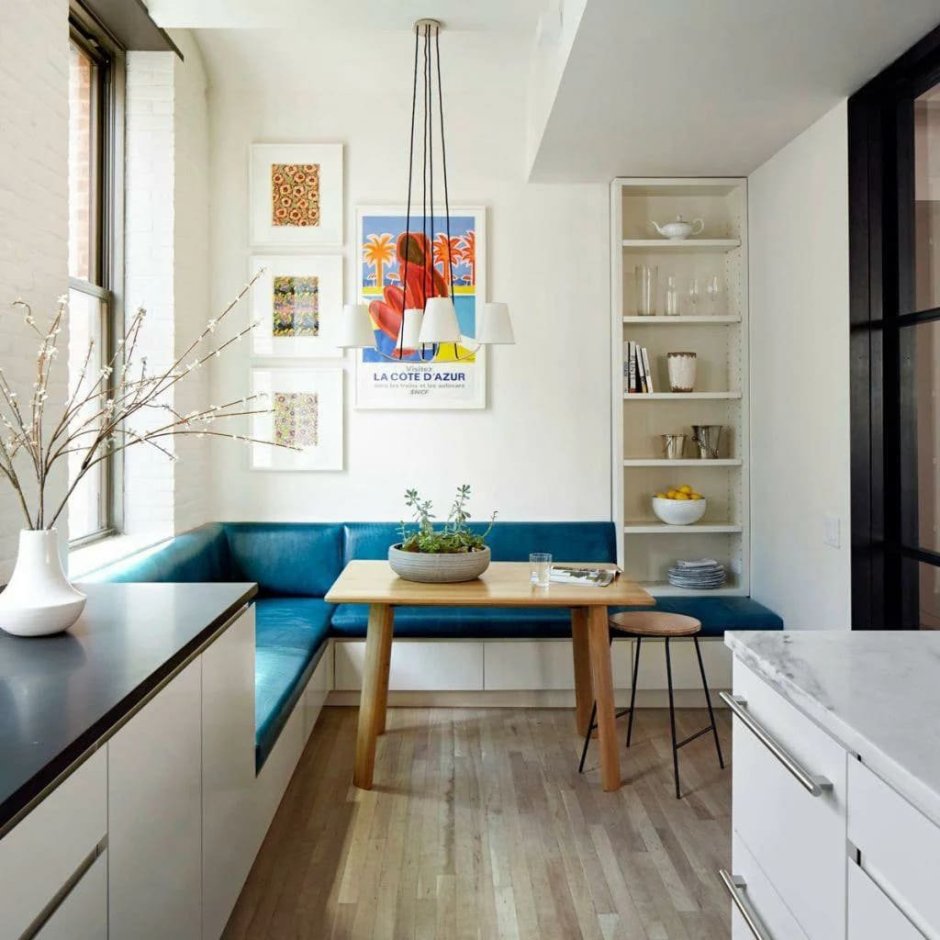 Узкая кухня