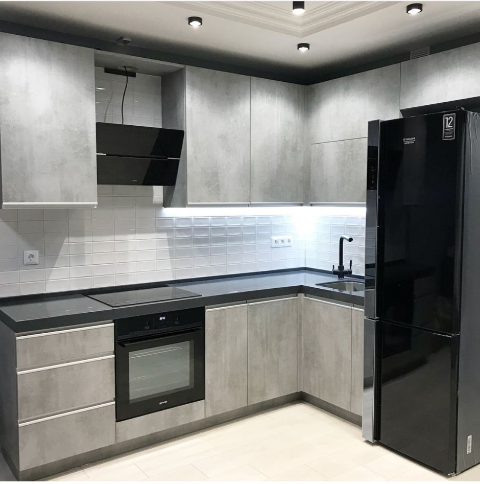 Современные кухни угловые