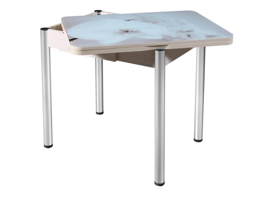 Стол Ника поворотно-раскладной с ящиком