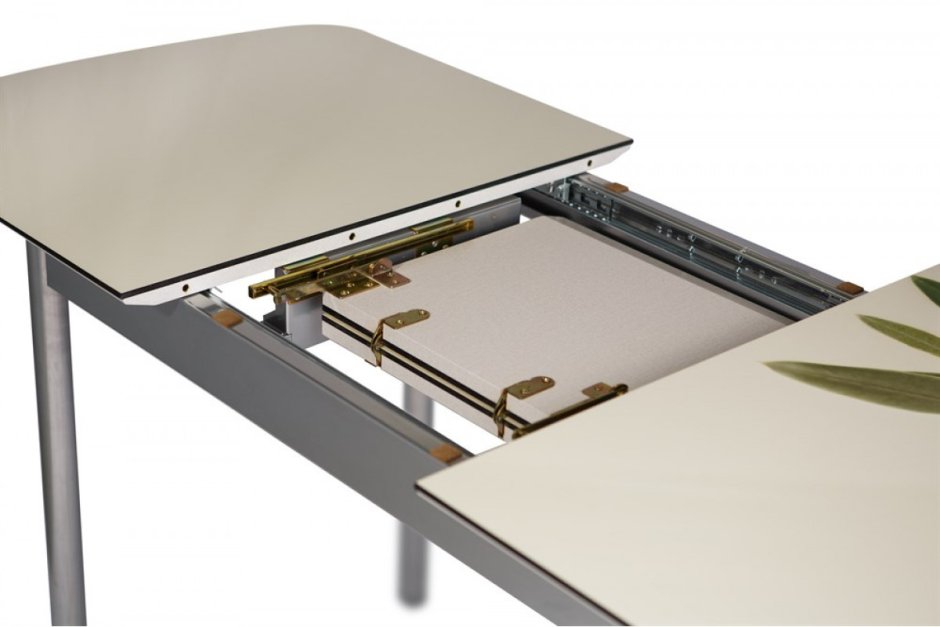 Стол раздвижной as 59 120х70 олива хром *да*