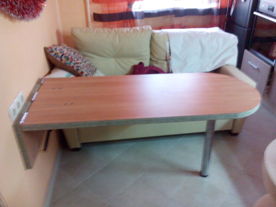 Откидной кухонный столик своими руками