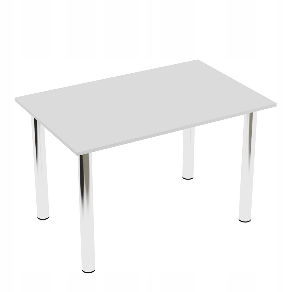 Стол обеденный Бекеро хром 1200 800 750