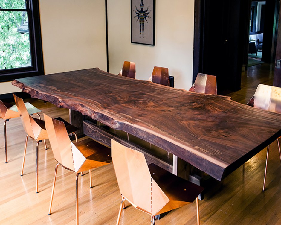 Стол лофт слэб