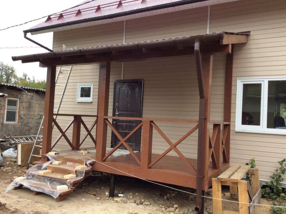 Пристройка к дачному дому
