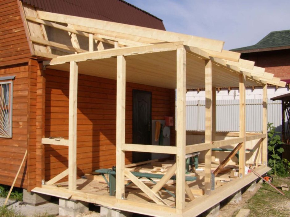 Детинец пристройка веранды