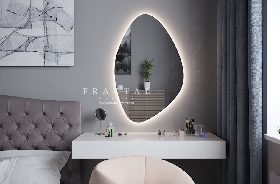 Зеркало Итана Эмили 53х74 с подсветкой led