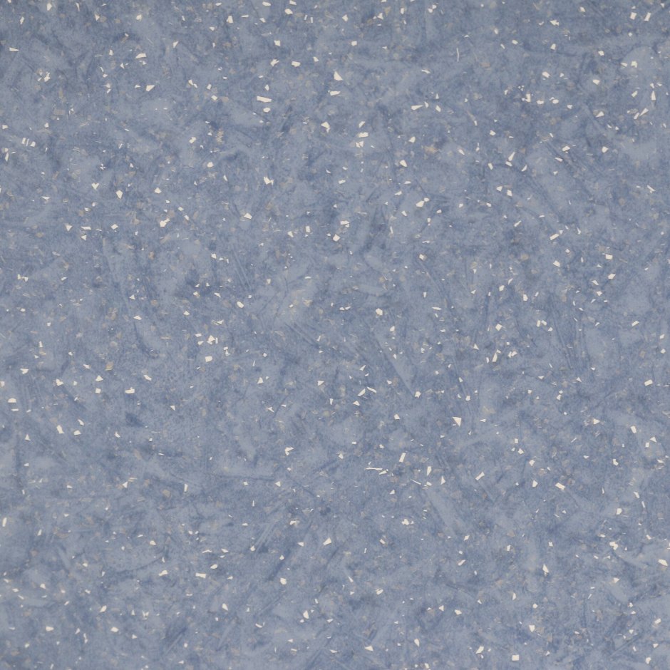 Линолеум в крошку синий
