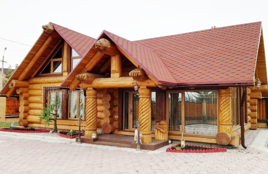 Банный комплекс из кругляка