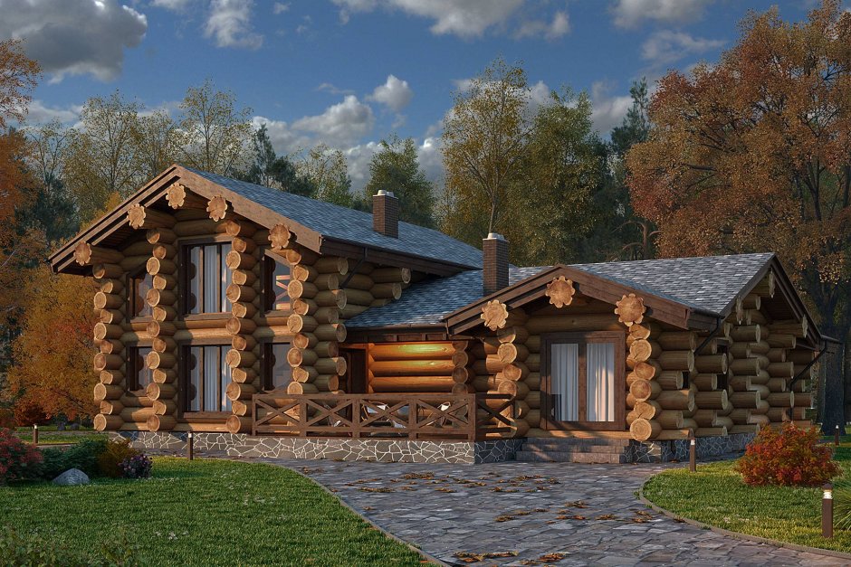 Дикий сруб Берлога