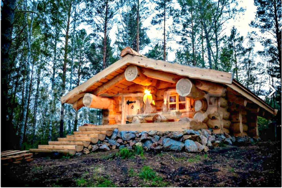Дикий сруб Берлога