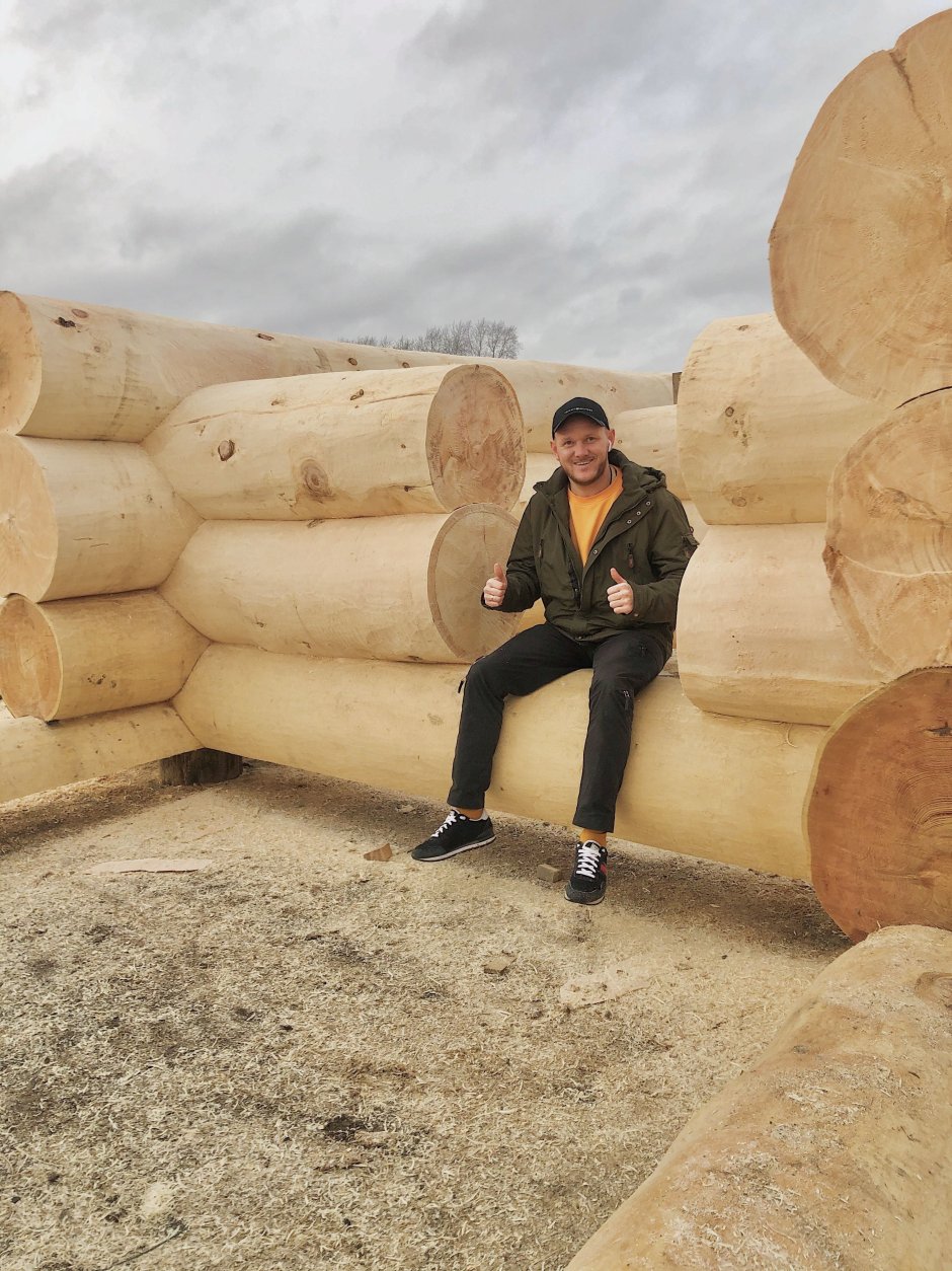 Дом из рубленного бревна