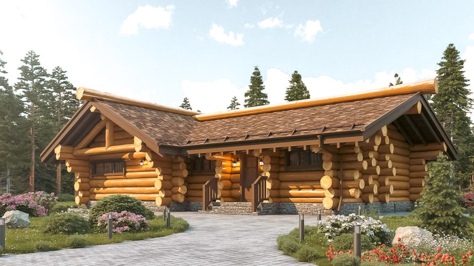 Дикий сруб база Катунь