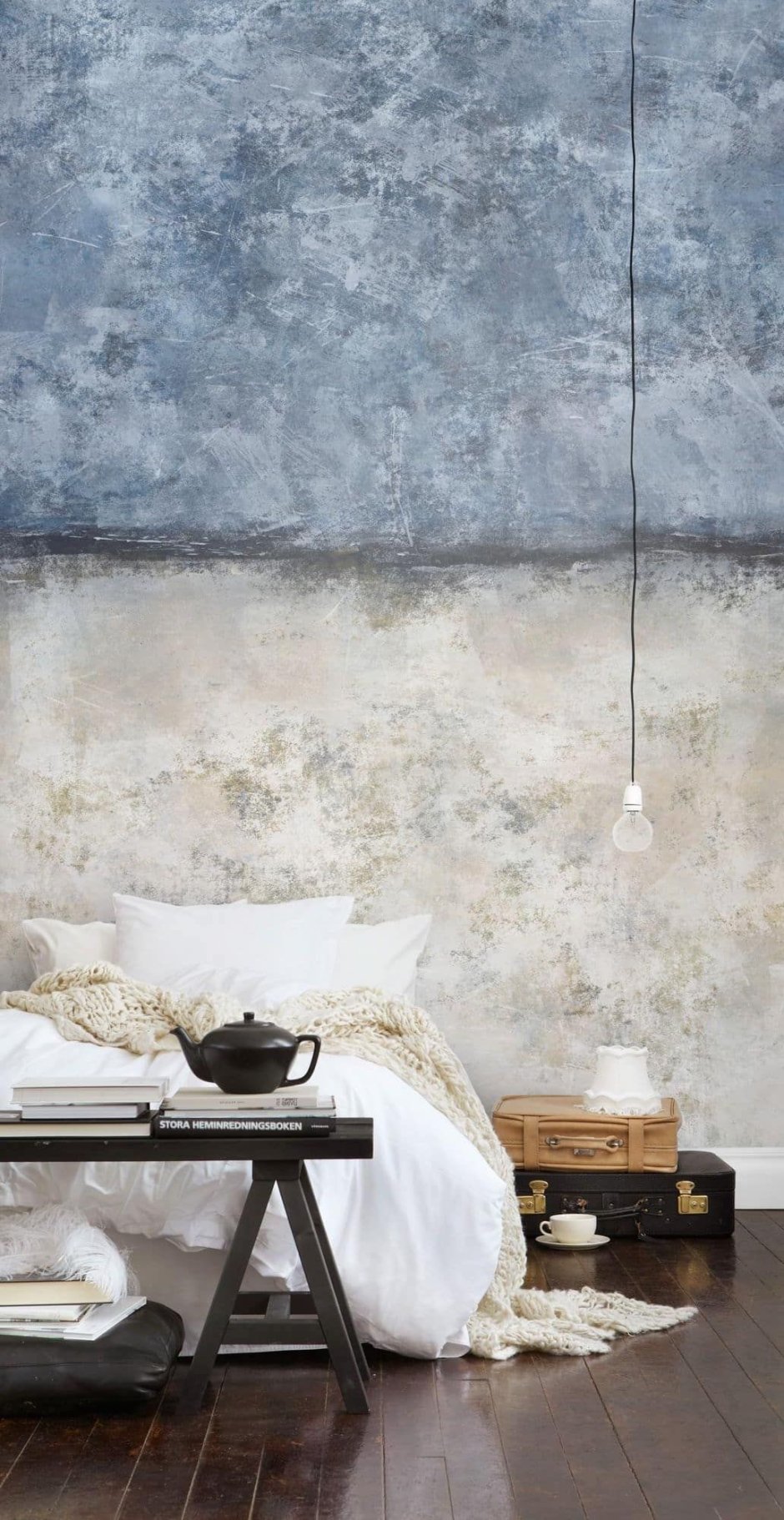 Декоративная штукатурка в стиле Ваби Саби