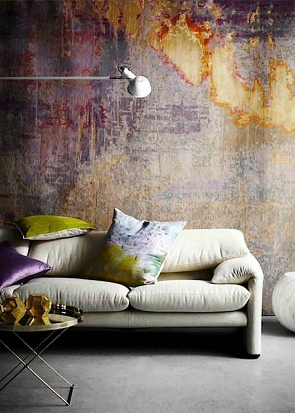 Дизайнерская штукатурка в интерьере