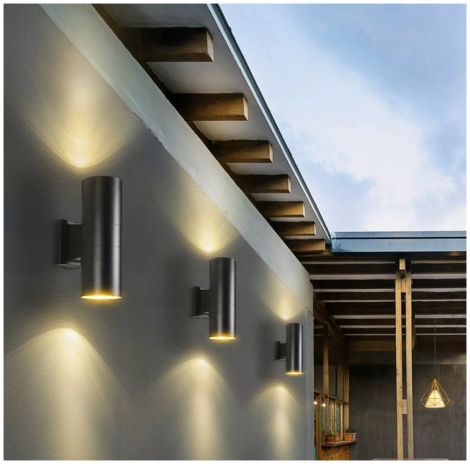 Outdoor Lighting Light Modern Wall Lamp up down Light