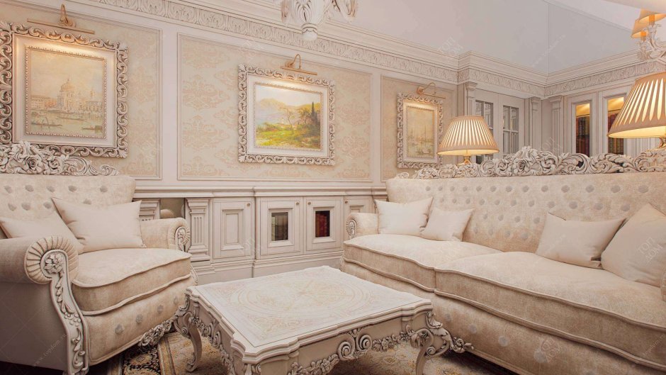 Лепной декор в интерьере