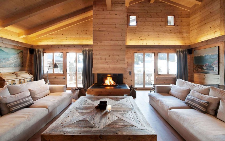 Шале из клееного бруса Алпин проект