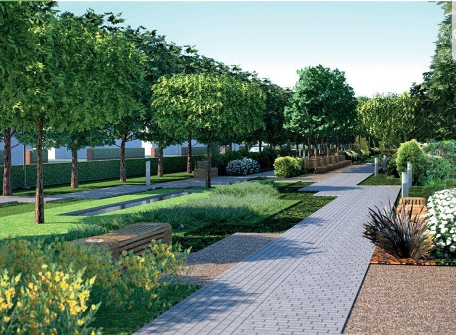 Парковая зона Державинская