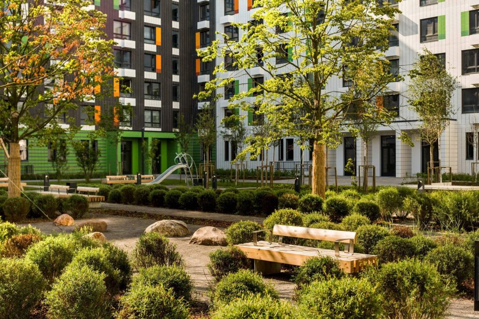 ЖК пик Москва двор