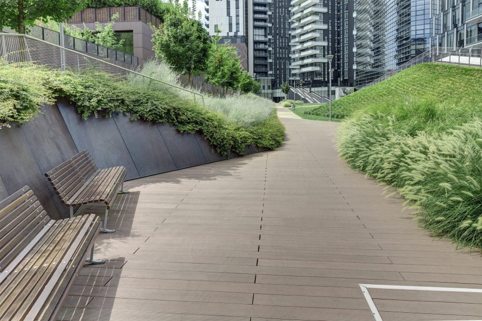 Геопластика подпорные стены