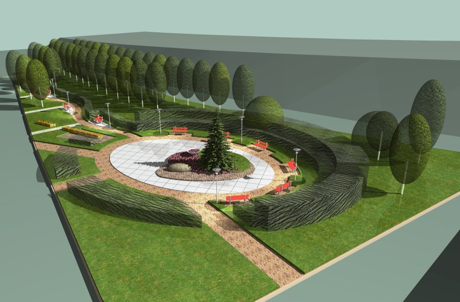 Проекты озеленения и благоустройства