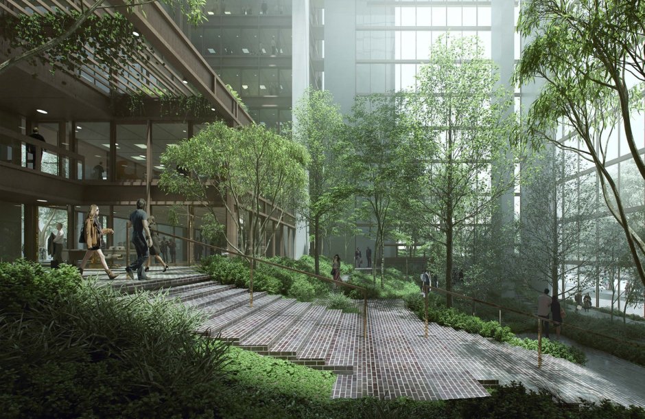 Зимний сад в Атриуме