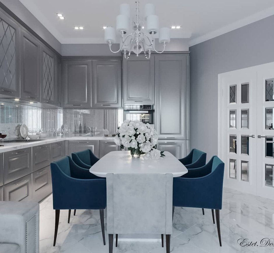 Кухня Неоклассика Мария белая