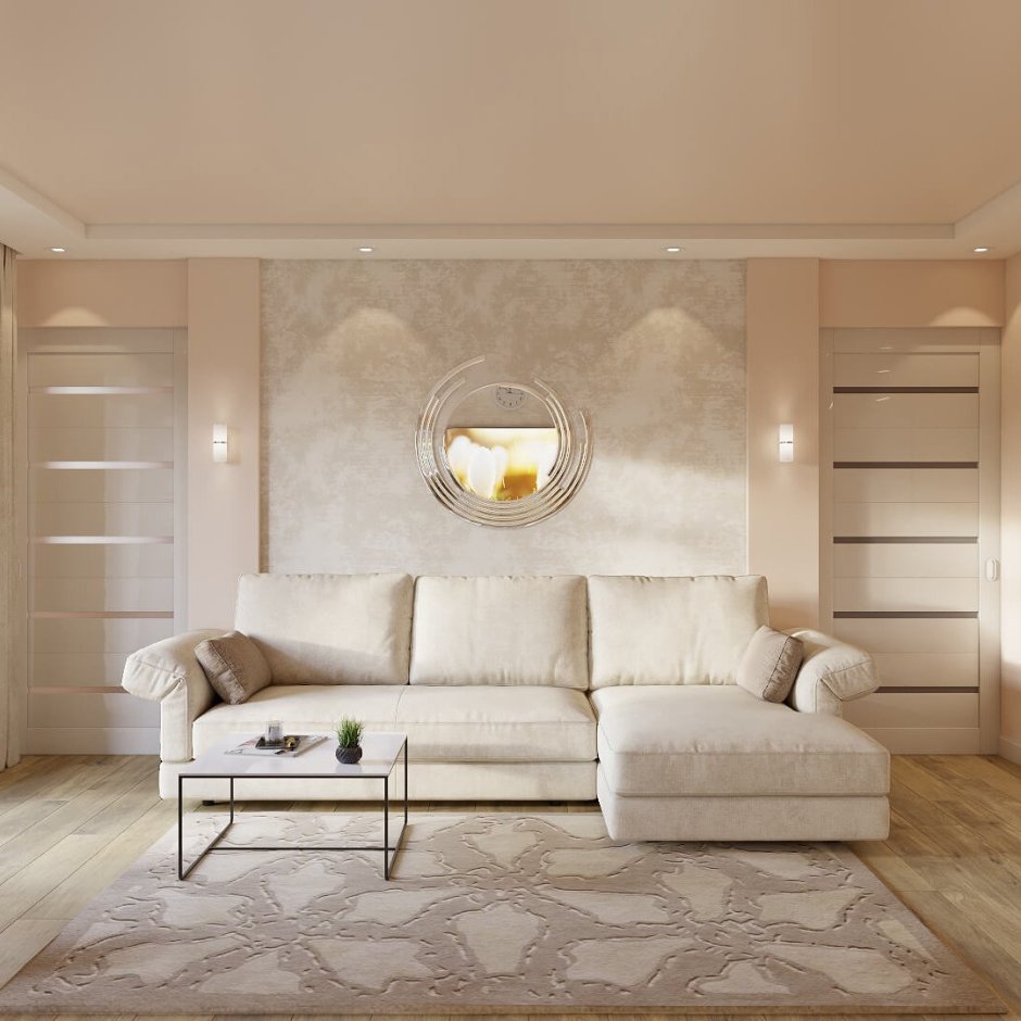 Интерьер в светлых тонах