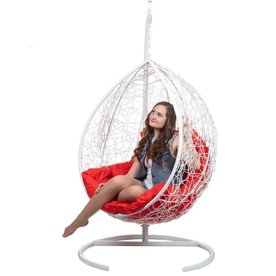 Подвесное кресло Tropica White