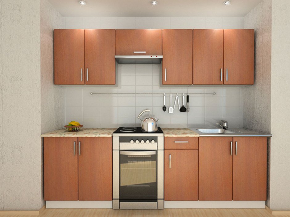 Кухня "эконом-1,2м" лайм