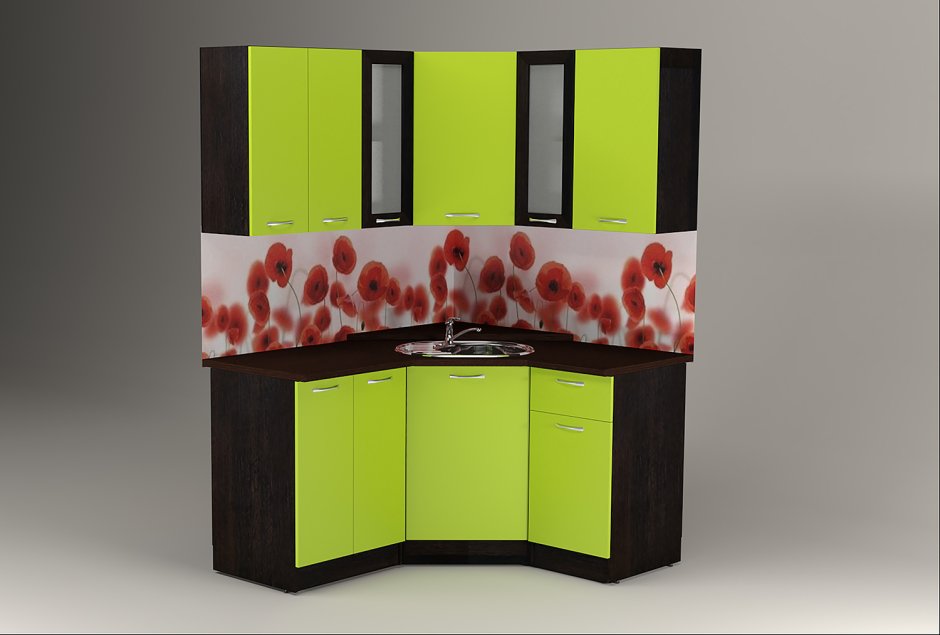 Кухонный гарнитур Лиана Оптима 1500х1300 мм