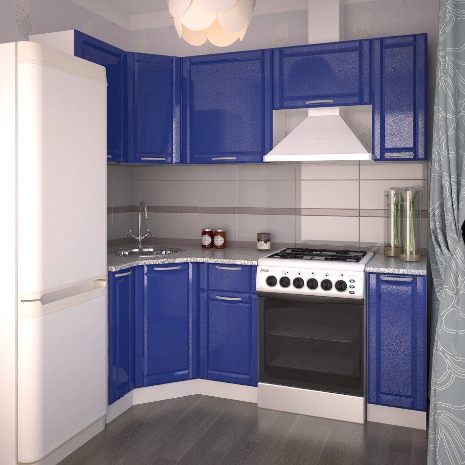 Кухонные гарнитуры для маленькой кухни