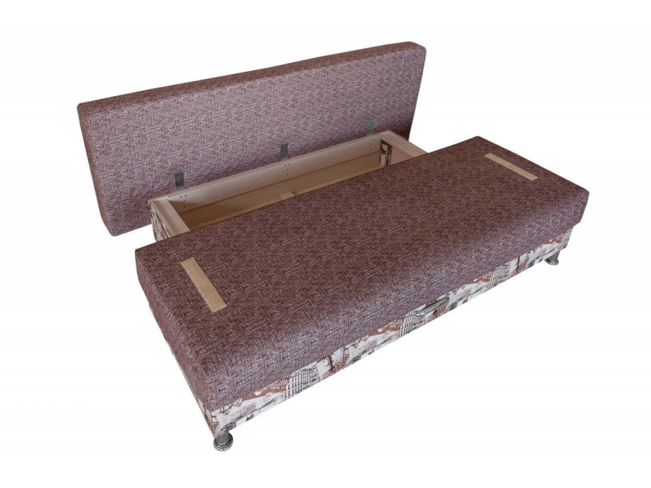 Диван еврокнижка "стиль" 734, тик-так, пружинный блок, без подлокотников