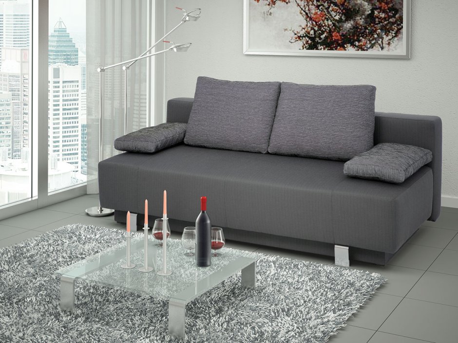 Современный диван без подлокотников