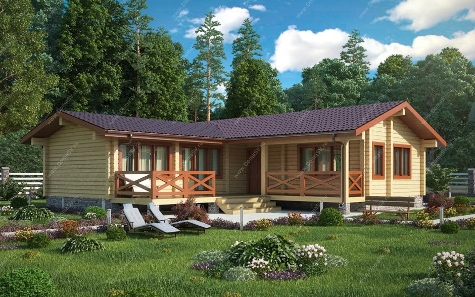 Баня гостевой дом из клееного бруса проекты