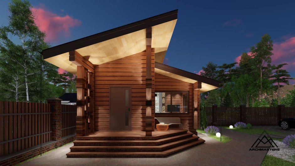 Необычные бани проекты