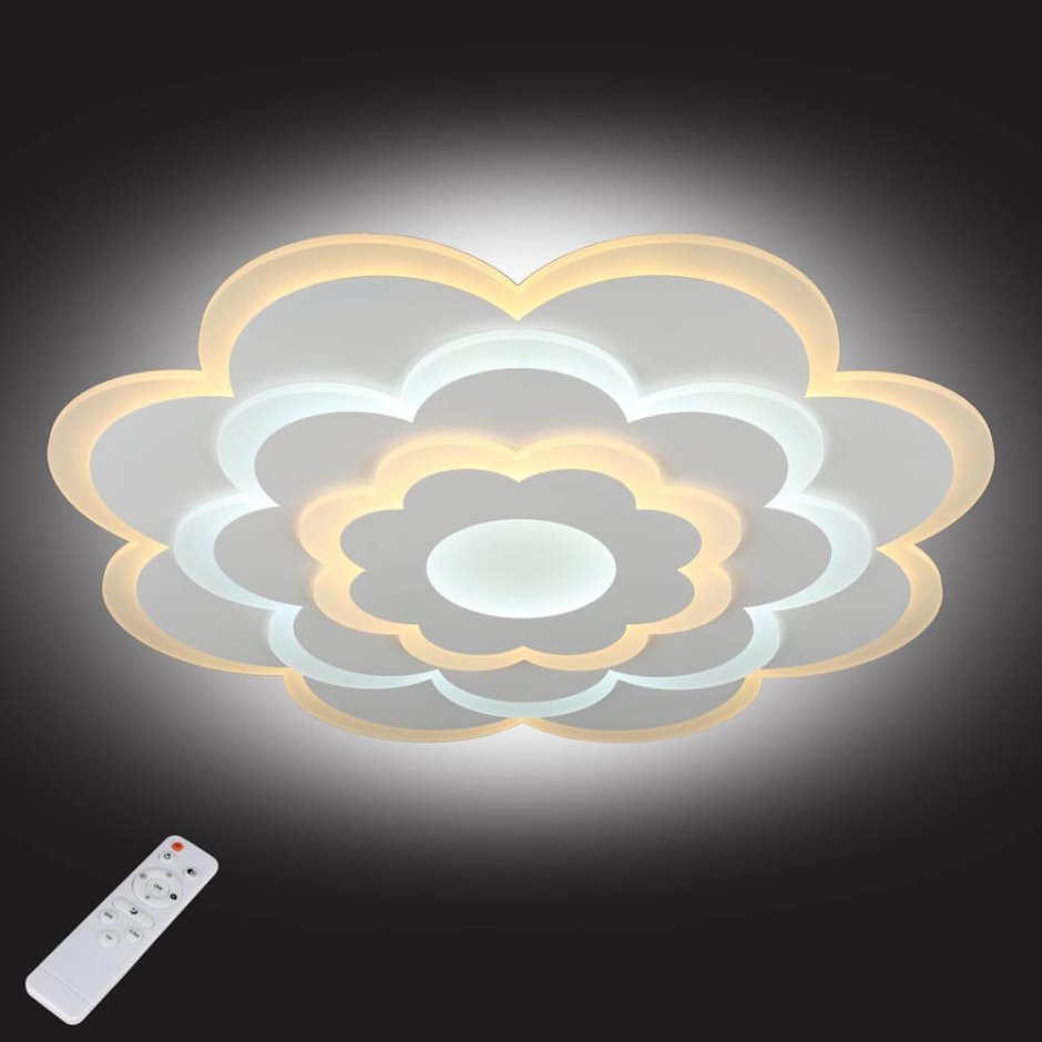 Потолочный светодиодный светильник с пультом Ду Omnilux Granarola OML-05107-65