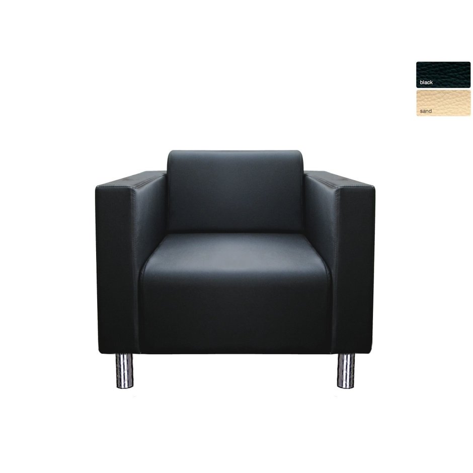 Кресло блюз черный