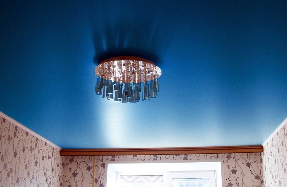 Натяжные потолки матовые сатиновые