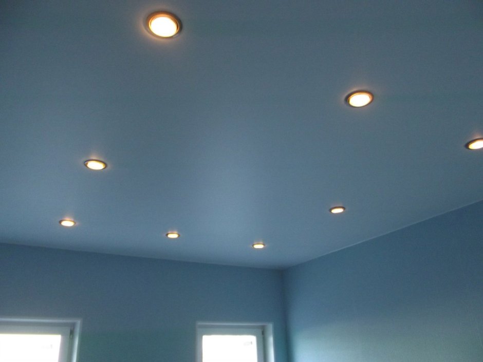 Навесной потолок матовый