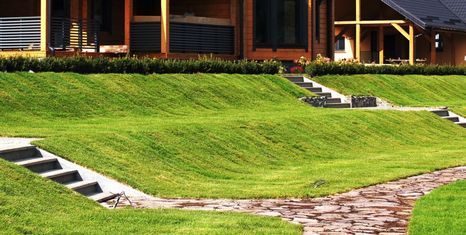 Геопластика террасирование