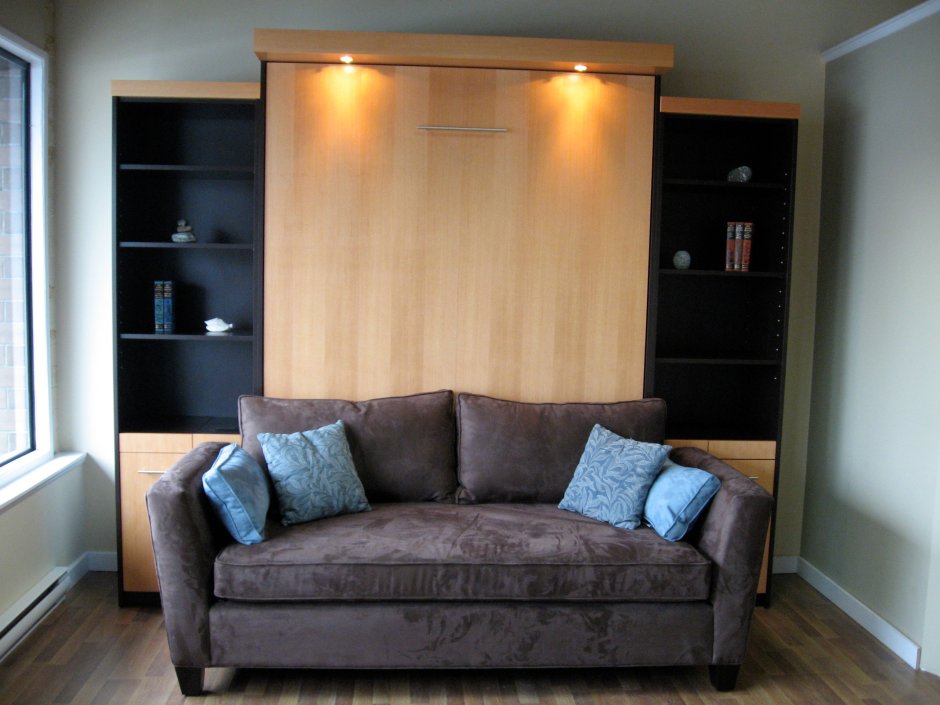 Однокомнатная шкаф диван кровать