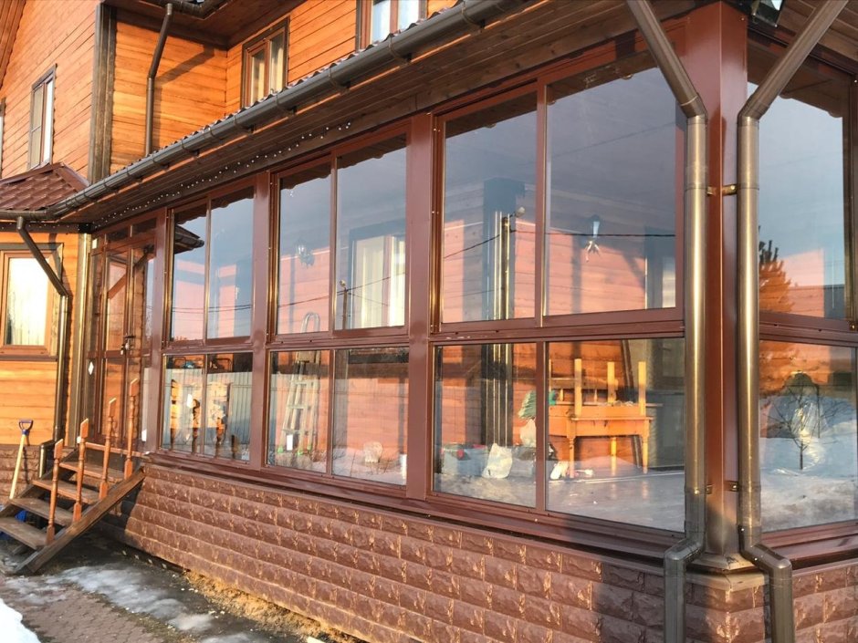 Остекление веранды