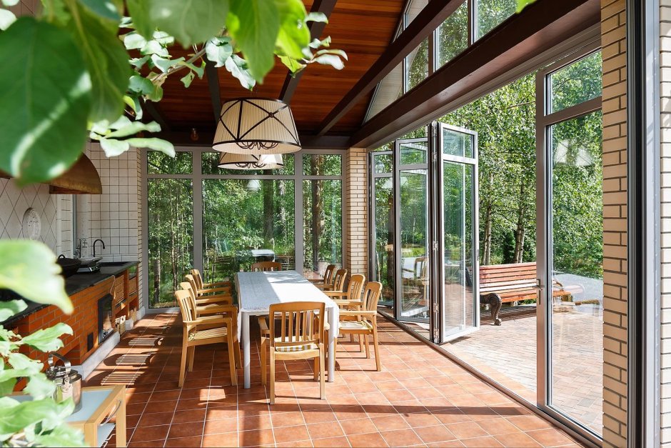 Застекленная терраса