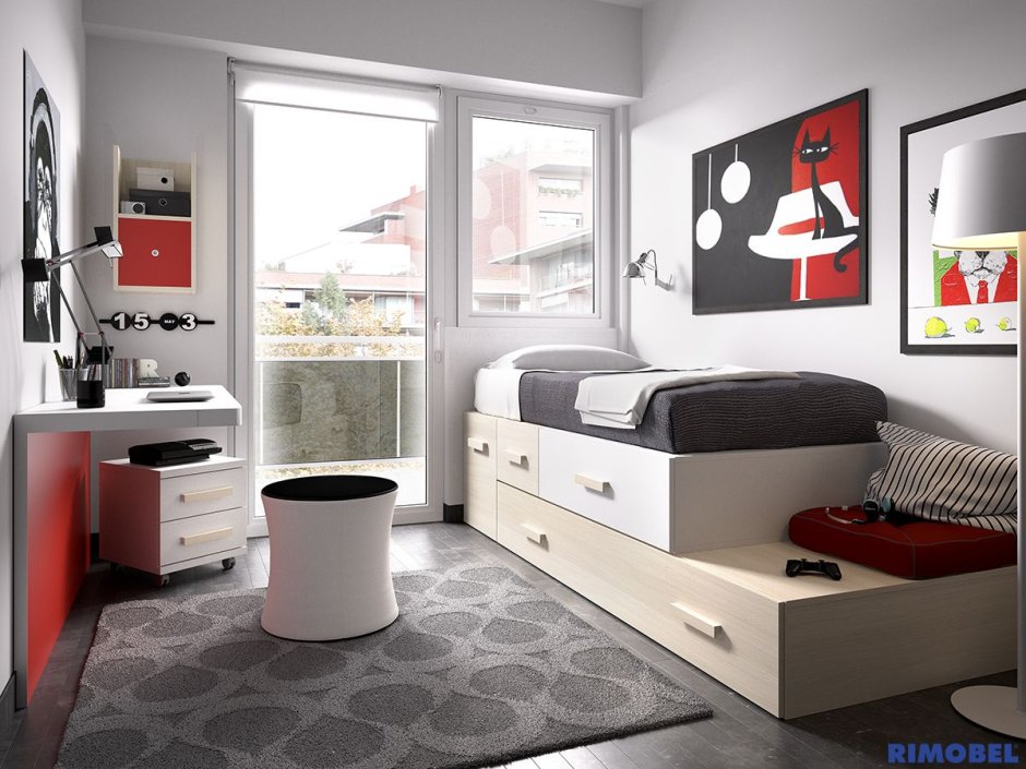 Современные кровати для подростков