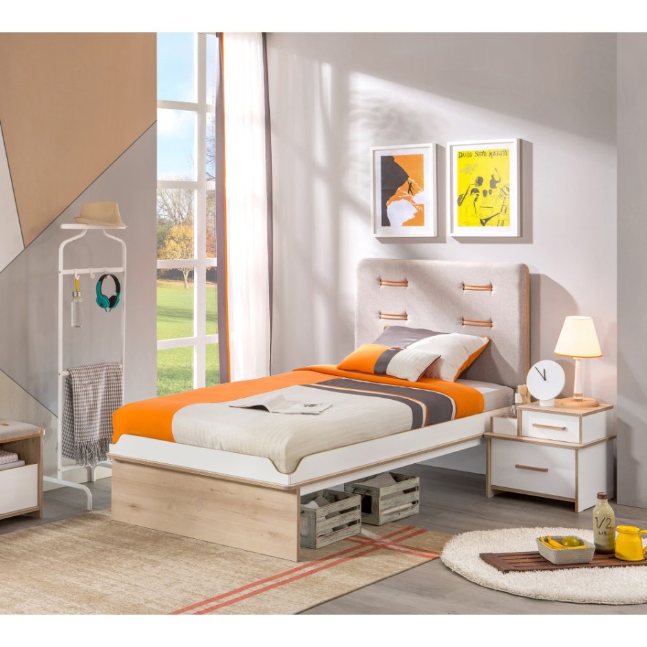 Кровать Cilek White 100x200