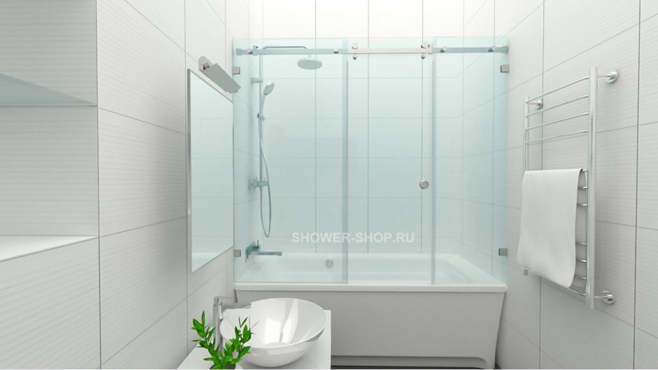 HSK Exclusive шторка на ванну 114*140