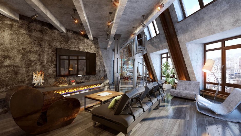 Лофт нуво стиль